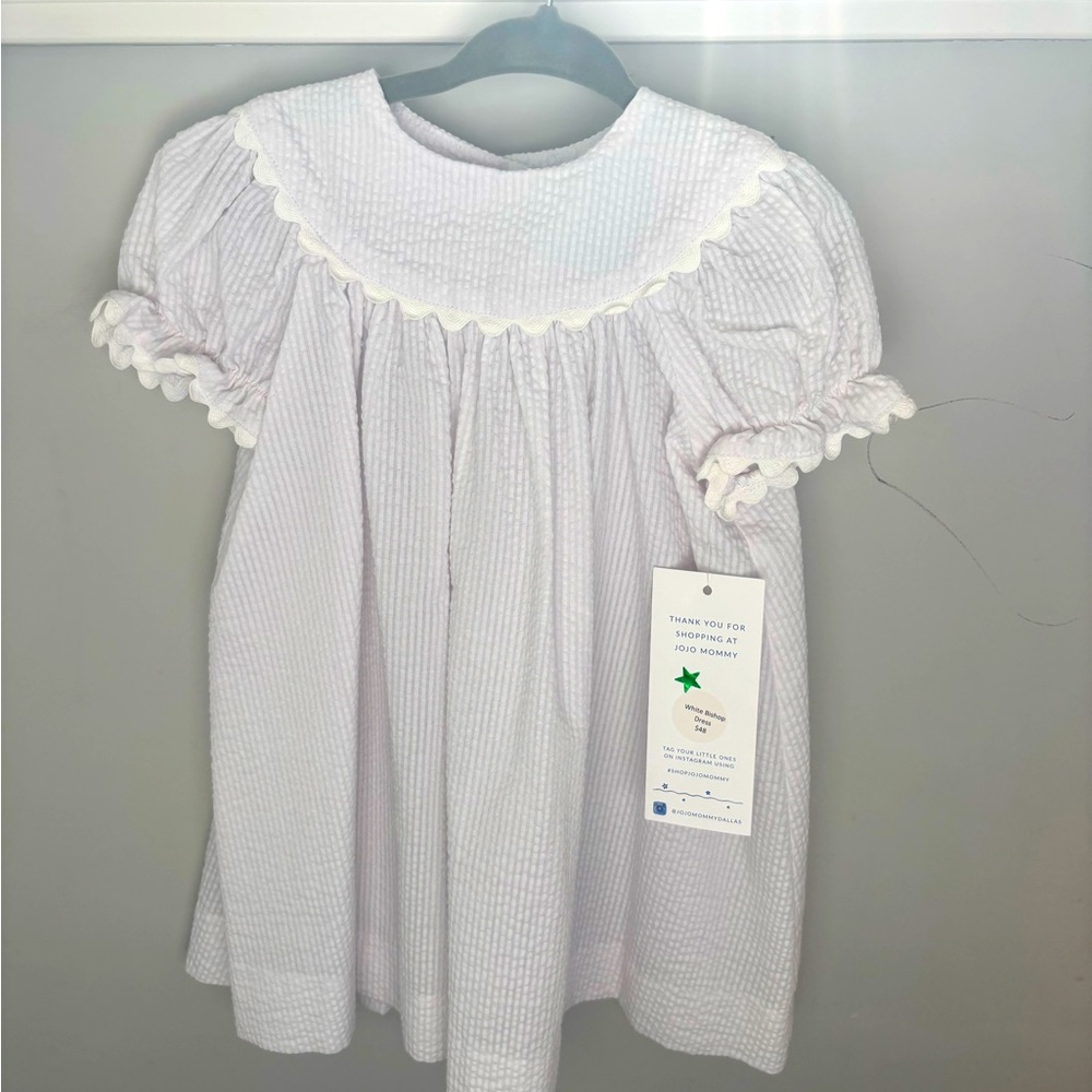 White Dress with Collar